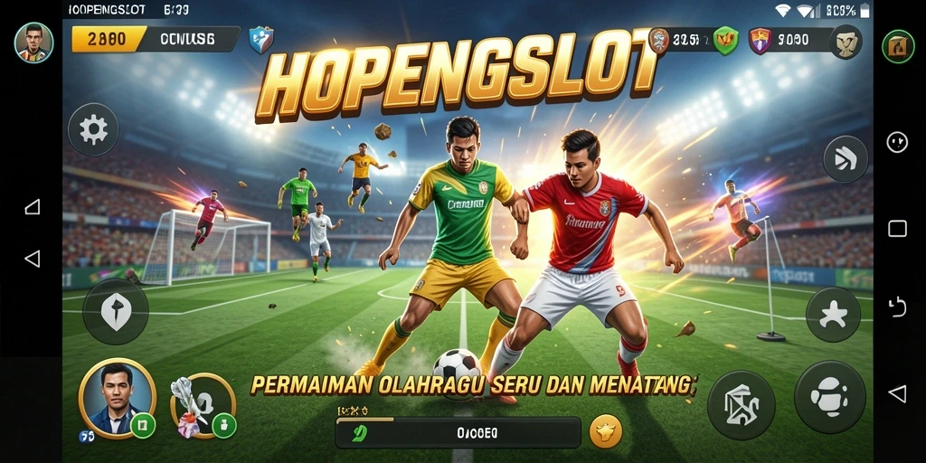 Tampilan gameplay menarik di HOPENGSLOT dengan aktivitas olahraga seru.