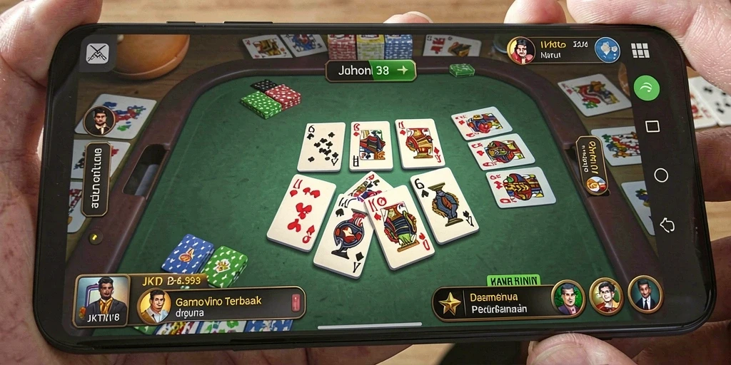 Tampilan gameplay JKT8 yang seru dan interaktif.