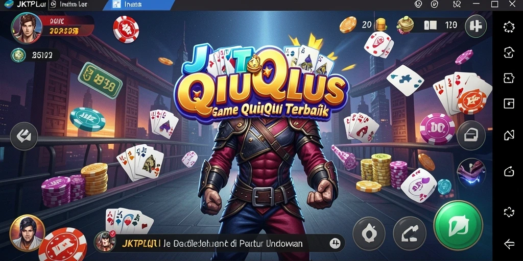 Tampilan gameplay seru dalam JKTPLUS yang penuh strategi dan kompetisi.