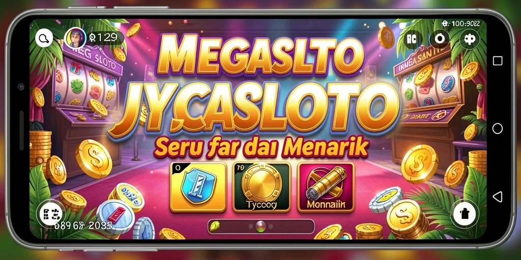 Tampilan menarik gameplay MEGASLOTO yang penuh strategi.