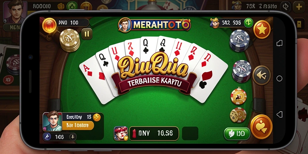 Tampilan gameplay QiuQiu yang menarik dan interaktif.
