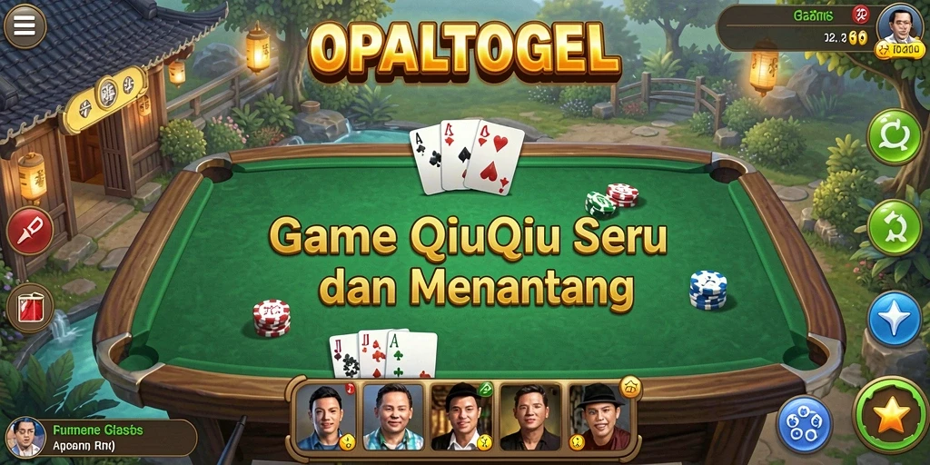 Tangkapan layar gameplay seru OPALTOGEL di QiuQiu.