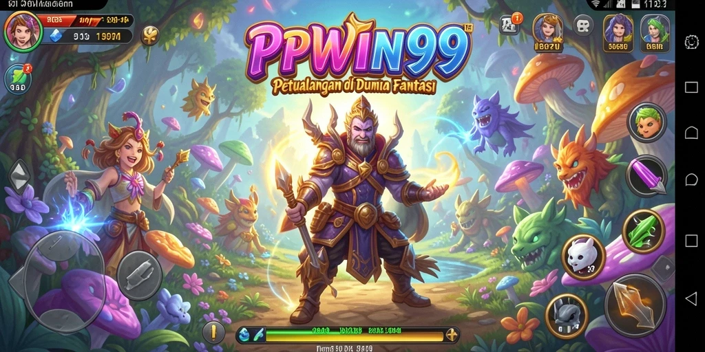 Tampilan menakjubkan dari gameplay petualangan PPWIN99.