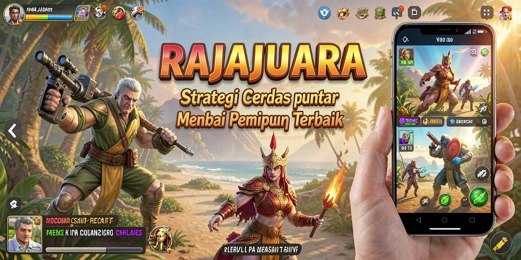 Tampilan gameplay strategi seru di RAJAJUARA.