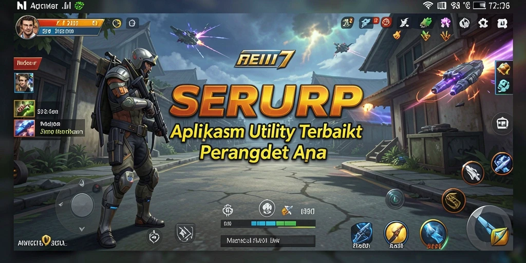 Tampilan antarmuka SERURP yang sederhana dan informatif.
