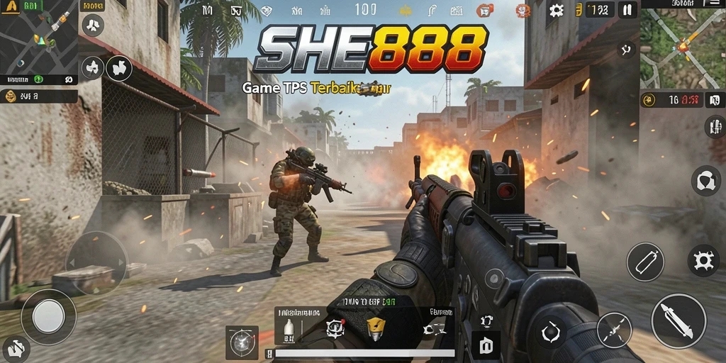 Gameplay menegangkan di SHE888 dengan grafis yang memikat.