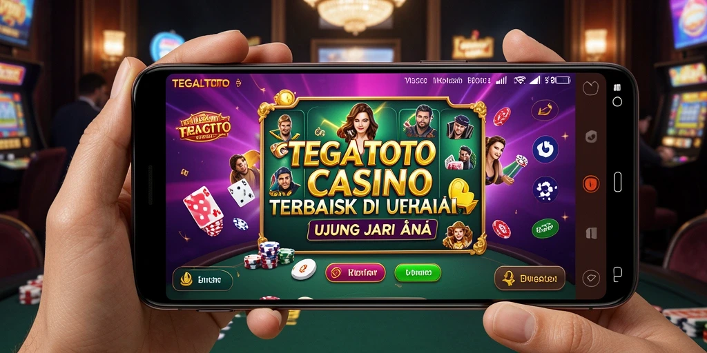 Tampilan gameplay Live Casino yang mendebarkan di TEGALTOTO.