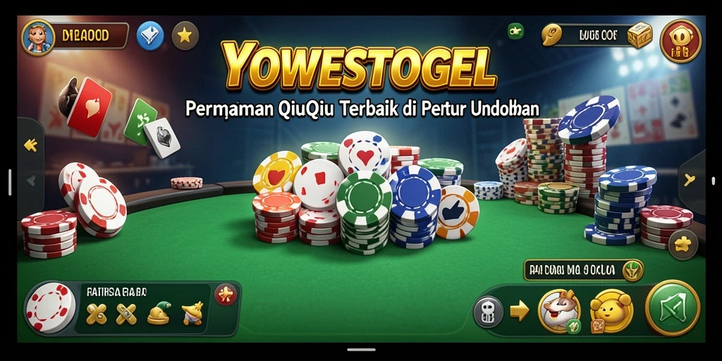 Tampilan gameplay QiuQiu yang mendebarkan di YOWESTOGEL.